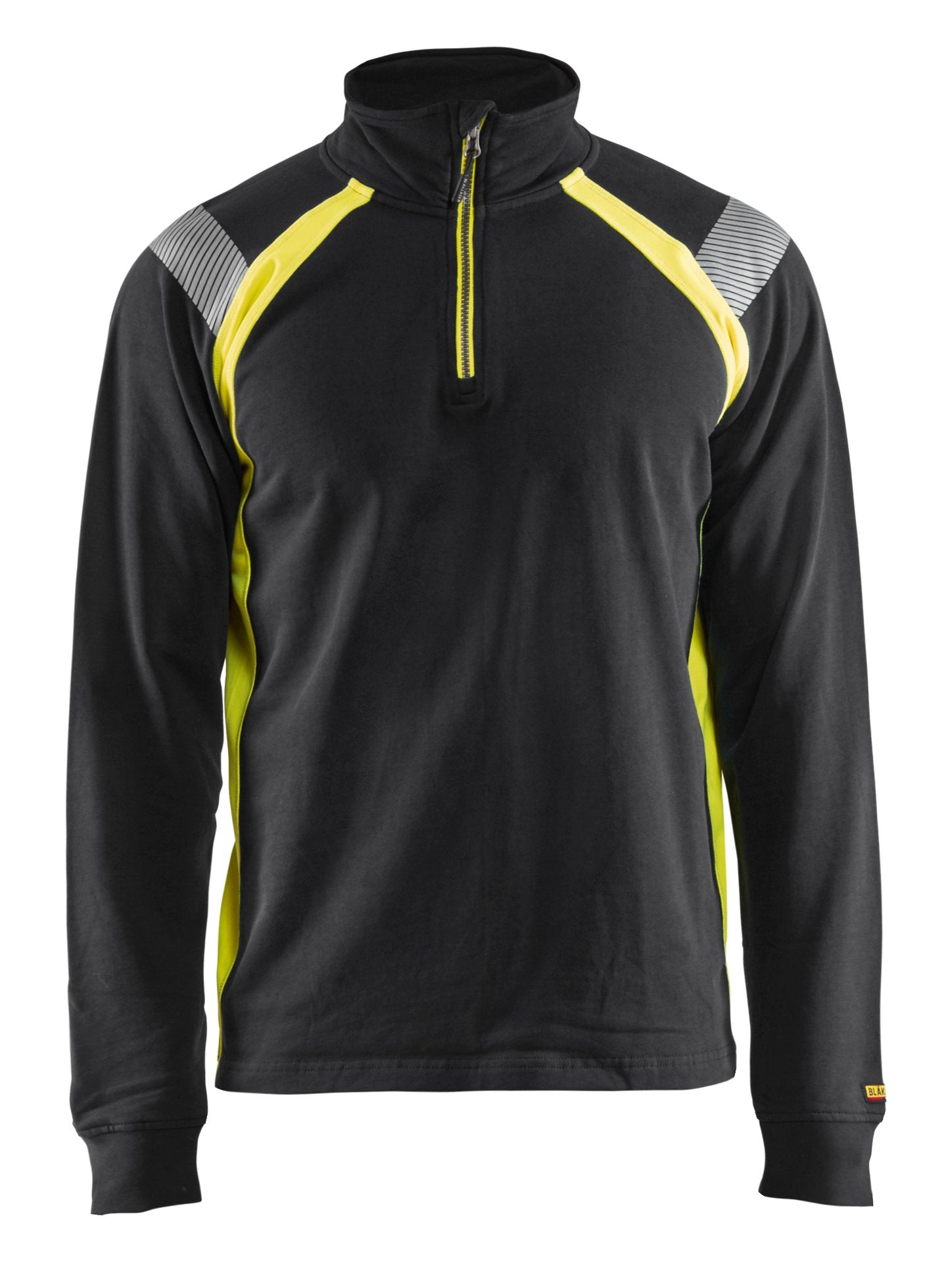 Sweatshirt with half zip