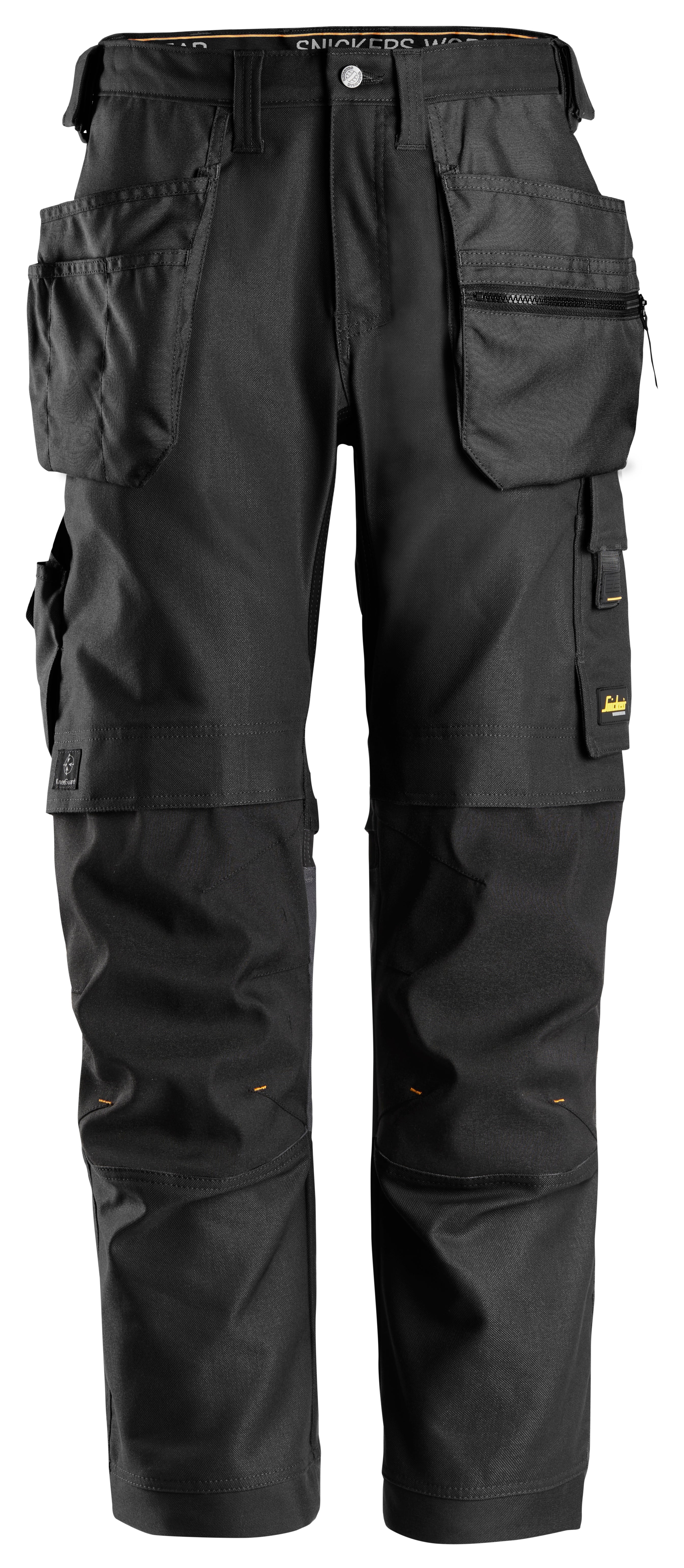 AllroundWork,Canvas+ Stretch Work Trousers+ Holster Pockets