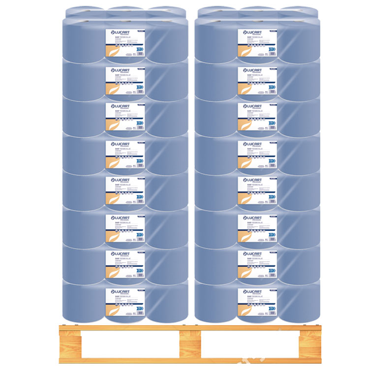 Premium 150M Blue Roll Full Pallet 84 Rolls Free Delivery! NI Only