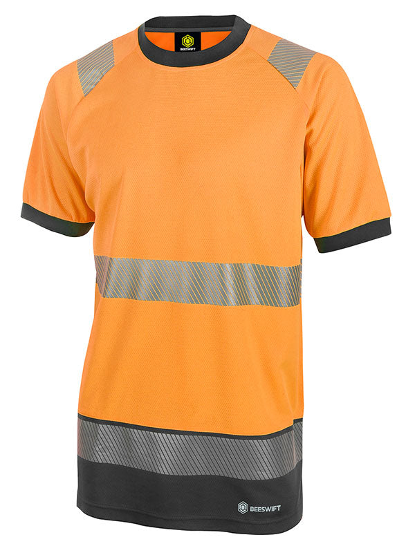 Beeswift Deltic Hi-Vis Two-Tone Short Sleeve T-Shirt
