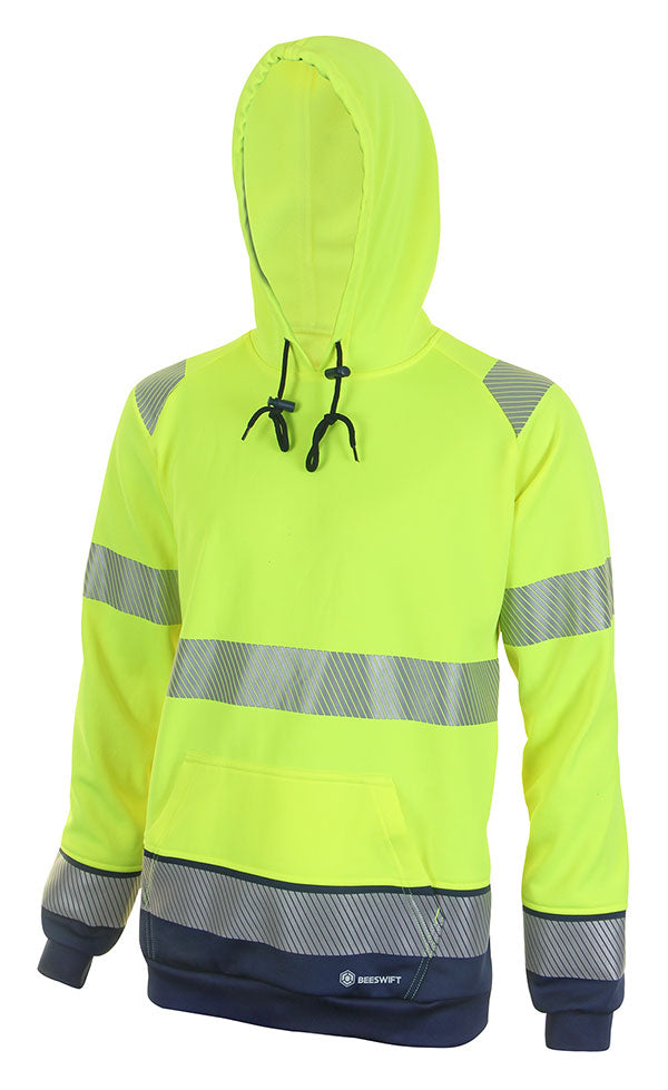 Beeswift Deltic Hi-Vis Two-Tone Hoodie