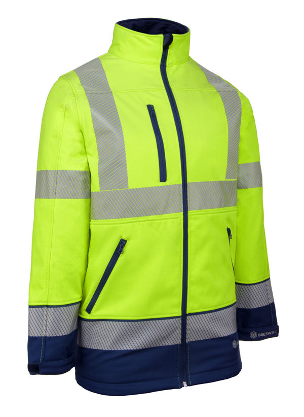 Beeswift Deltic Hi-Vis Two-Tone Soft Shell Jacket