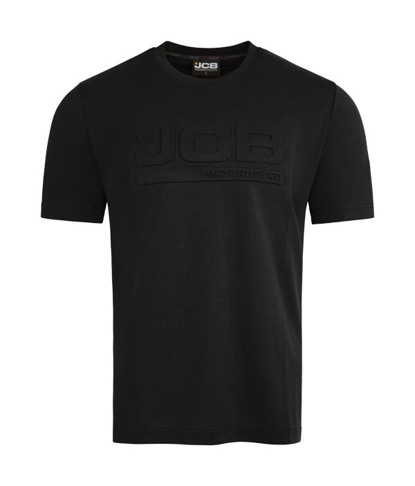 JCB Workwear Unisex 3D Embossed T-Shirt