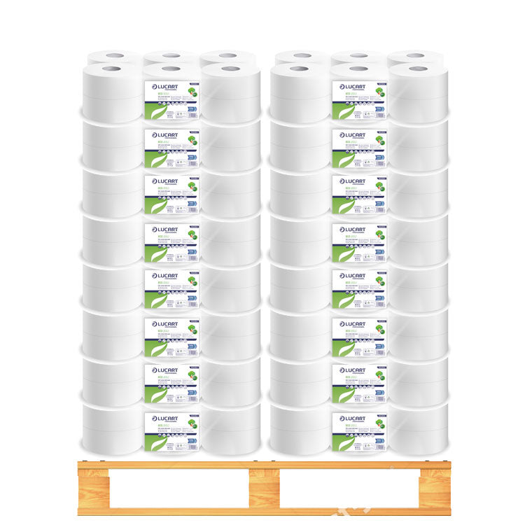 Mini Jumbo Toilet Roll 200m Half Pallet 33 Rolls Free Delivery! NI Only