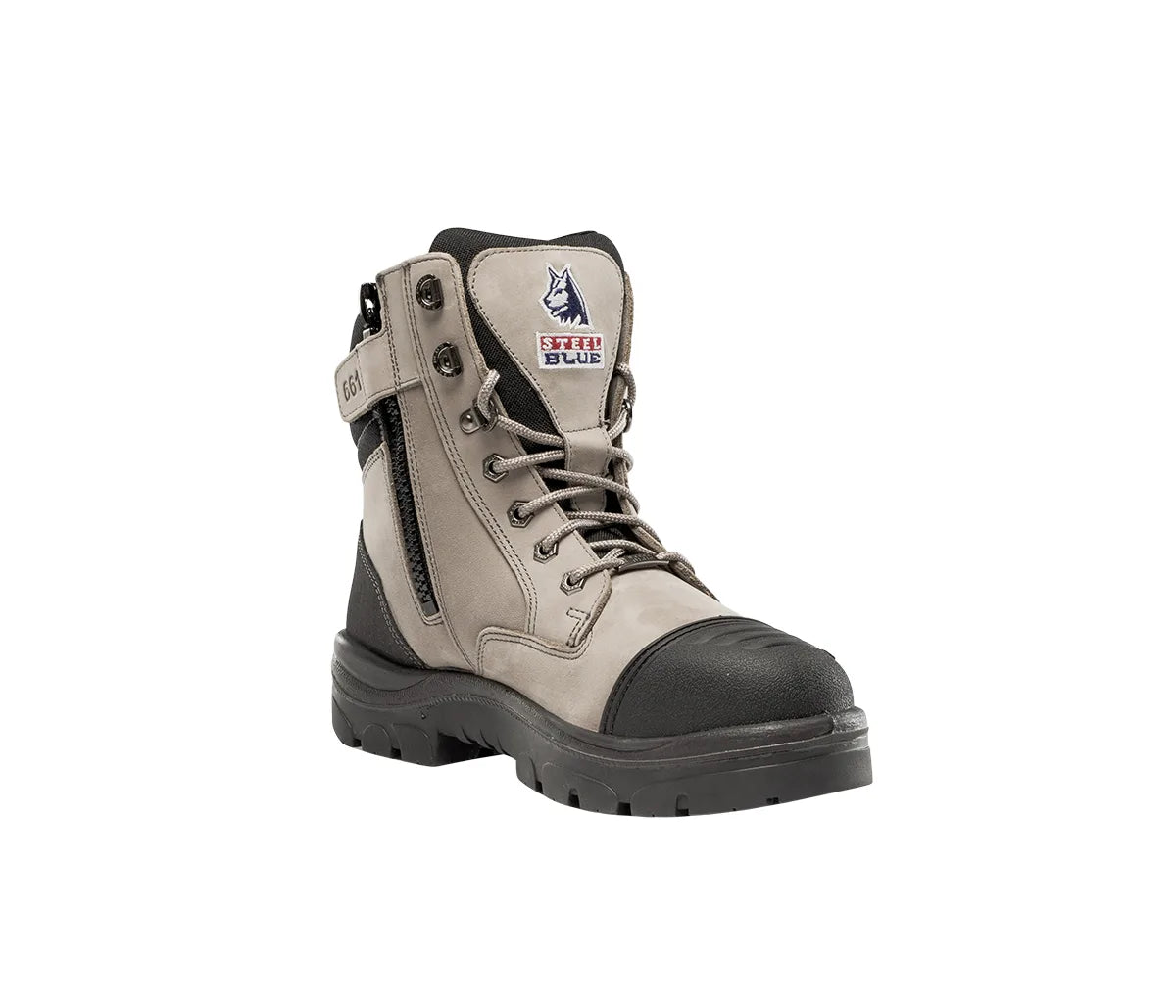 Steel Blue Southern Cross Zip S3 Slate Safety Boots | UK Work Boots