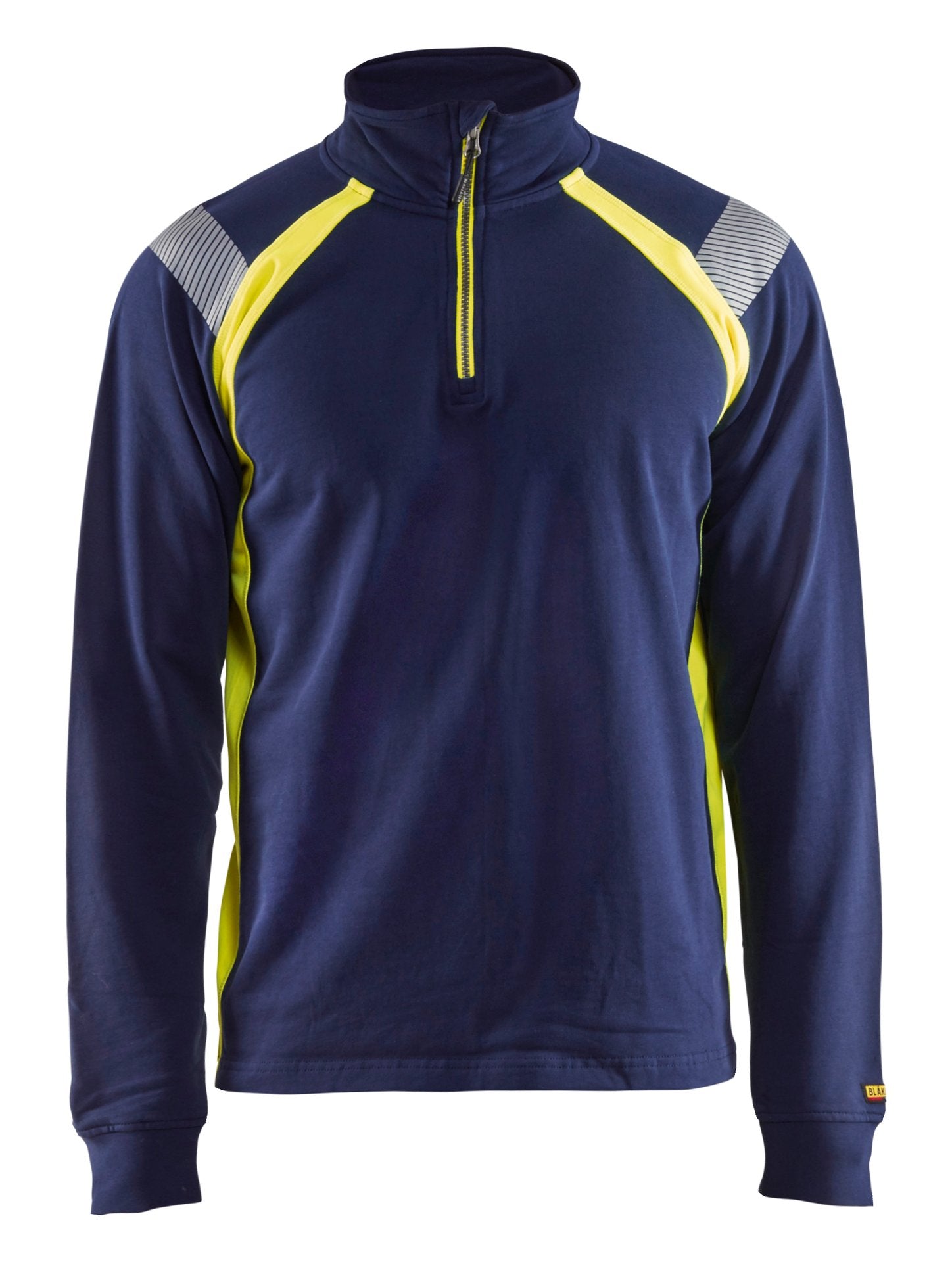 Sweatshirt with half zip