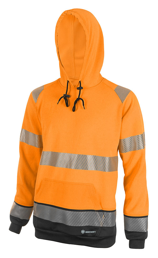 Beeswift Deltic Hi-Vis Two-Tone Hoodie