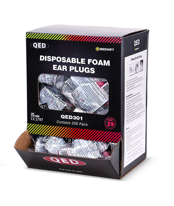Beeswift QED Disposable Foam Ear Plugs