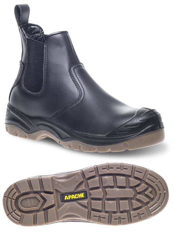 Black Safety Dealer Boot